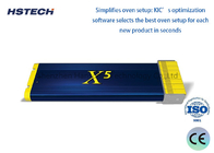 Drahtlose Datenübertragung und SPC-Software enthalten KIC X5 Thermal Profiler mit USB-Kabel