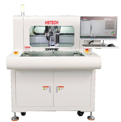 Neueste Unternehmensnachrichten über HSTECH lanciert Offline-PCB-Router RT380A für hochpräzise SMT-PCB-Entplatzierung