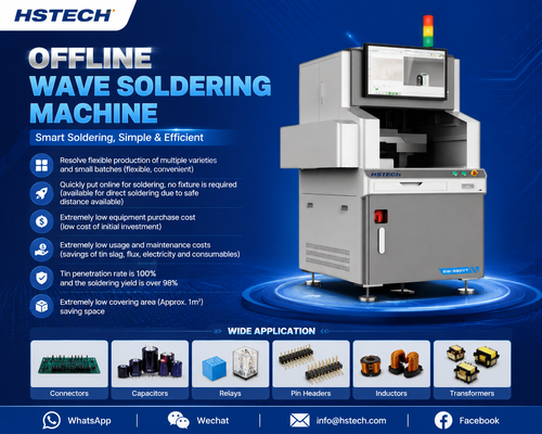 Jüngste Firmenblogs über HSTECH Offline-Selektive Wellen-Lötmaschine -- eine effiziente PCB-Lötlösung