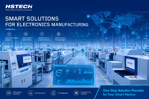 Jüngste Firmenblogs über Smart Factories, Reshoring, and AI Inspection: 5 Trends Reshaping SMT/THT Production in 2026