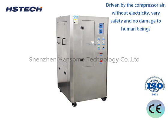 Ein guter Preis. 60L SMT-Schablonenreinigungsmaschine mit 3-stufigem Filtersystem und 0-7KG Druck Online
