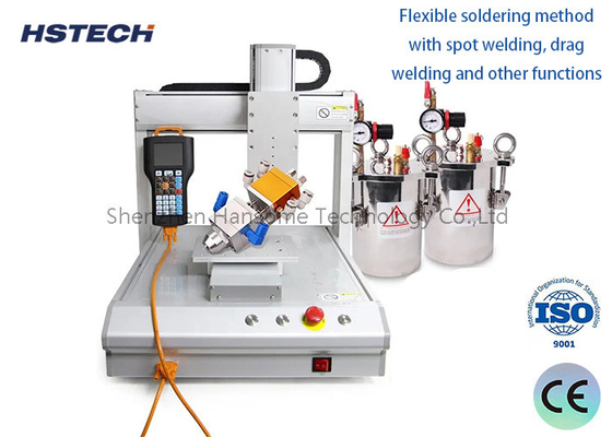 Ein guter Preis. Hochwertige LED-Bolle-Kleim-Dispenser Vier-Stationen-Runde Kleim-Disponiermaschine Online