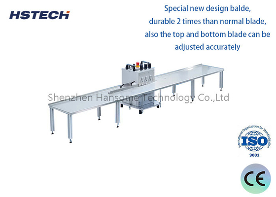 Ein guter Preis. V-Groove-PCB-Schneidemaschine mit kreisförmiger und linearer Klinge, 400 mm Länge Online