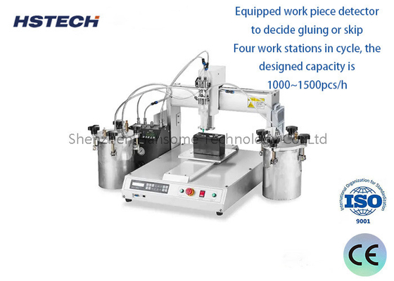 Ein guter Preis. Industrie-PLC LED-Bolle-Kleim-Dispenser, Werkstück-Detektor, 50mm Z-Achsen-Reise, 200W Leistung,0.4 bis 0,6 MPa Luft Online