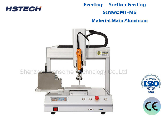 Ein guter Preis. Schreibtisch-Betrieb Schraubzieherroboter Saugzufuhr 3 Achsen Aluminiummaterial Online