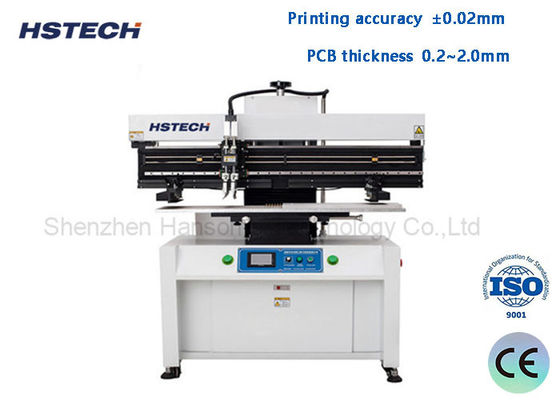 Ein guter Preis. 1.2M LED-Rohr-PCB-Solder-Paste-Schablonendruckmaschine Halb-Auto-Betrieb 100W Online