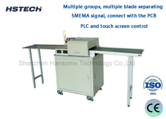 Ein guter Preis. PLC- und Touchscreen-Steuerung SMEMA Signal Multiple Blade LED Strip-Maschine für die LED-Beleuchtungsindustrie HS-F380 Online
