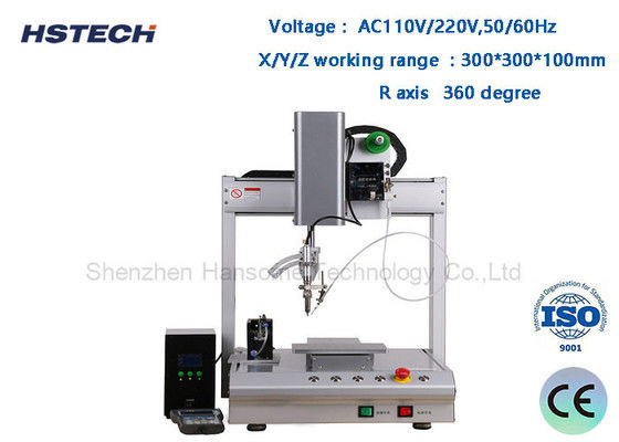 Ein guter Preis. Einfach doppelte Lötmaschine / Spitzenrotation verfügbar Schreibtisch Lötmaschine HS-S331R Online
