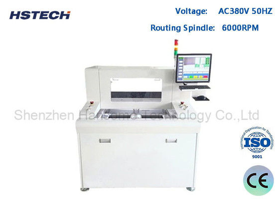 Ein guter Preis. Einrichtung angepasste visuelle Überprüfung Automatischer PCB-Router FPC Aluminiumplatte FR4 PCBA Routermaschine RM-560 Online