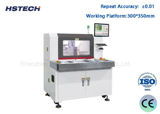 Ein guter Preis. 2000W PCB-Trennmaschine 4 Aixs Offline-Doppelplattform Fenster-Systemsteuerung RM-F550 Online