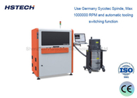 PCB-Router-Maschine für Inline-PCB-Depaneling ohne Jig 100000 RPM Spindle CCD-Systeme