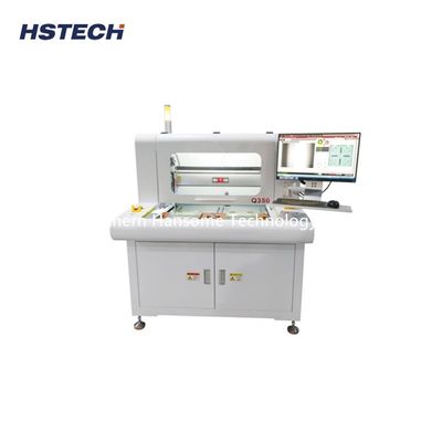 Ein guter Preis. Zwillingsarbeitstisch Offline-Automatischer PCB-Depaneling-Router mit hochwertiger Guillotine-Klinge zum Schneiden von PCB-Boards Online