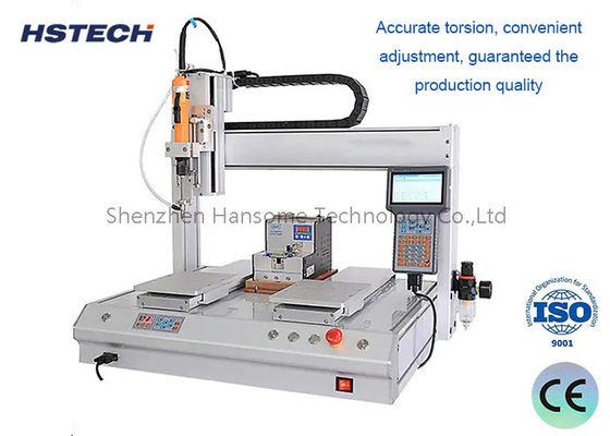 Ein guter Preis. Silber 3 Achsen Schraubverbindungsmaschine Schraubverschlussmaschine 55KG 2000rpm Für PCB-Montage Online
