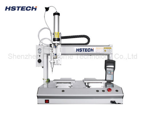 Ein guter Preis. Doppelplattform 4-Achsen-Schreibtisch-Kleim-Disponiermaschine Schrittmotor 300 mm/s Online