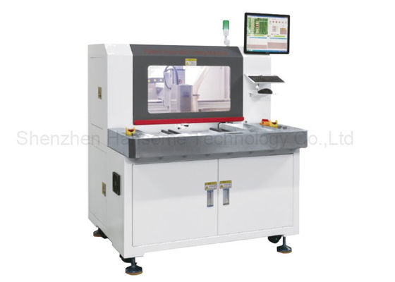 Ein guter Preis. 2000W PCB-Trennmaschine 4 Aixs Offline-Doppelplattform-Systemsteuerung Online