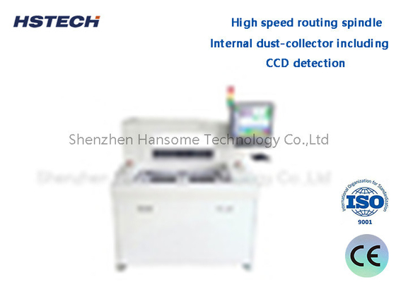 Ein guter Preis. CCD-Erkennung Hochgeschwindigkeitsrouting Spindel Interner Staubsammler einschließlich PCBA-Routermaschine Online