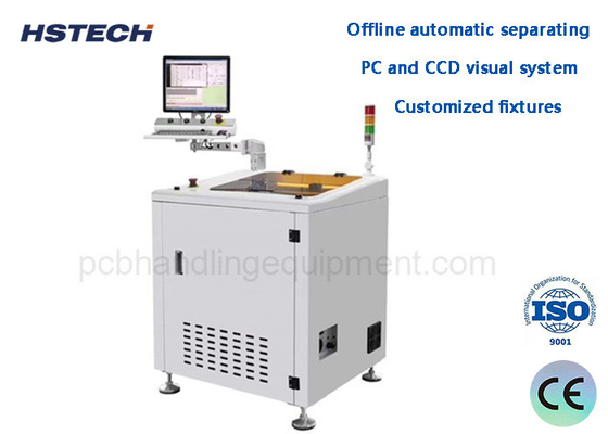 Ein guter Preis. PC und CCD-Visualsystem angepasste Fixturen Offline Automatische Trennung Offline PCBA Depaneling Router Online