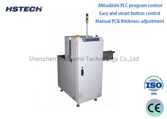 Ein guter Preis. AC220V Mitsubishi PLC SMEMA Signal Light PCB Bare Board Loader mit manueller PCB-Stärkeanpassung Online