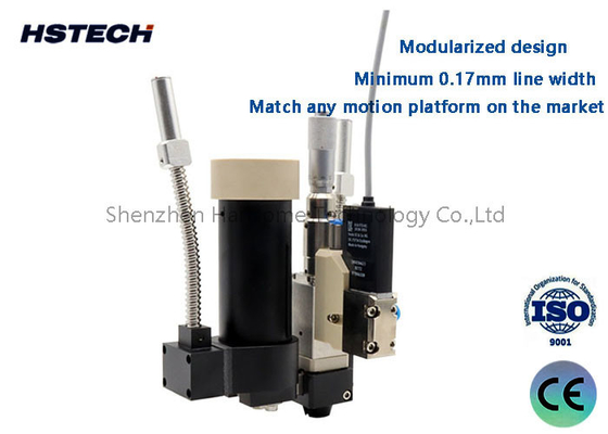 Ein guter Preis. PEEK 30CC PUR Jetting Valve SMT/FPC/PCB,Besetzung mit 0~2,0Kpa Online