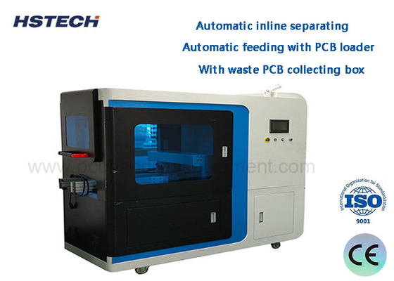 Ein guter Preis. Automatische Inline-Separation Automatische Zufuhr mit PCB-Ladegerät Inline-V-Cut-PCB-Separation Online