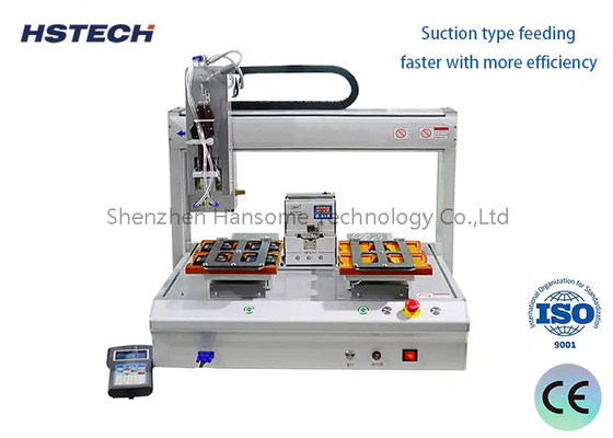 Ein guter Preis. 6 Achsen automatische Schraubverschlussmaschine mit Schraubzufuhr für die Elektronikindustrie Online