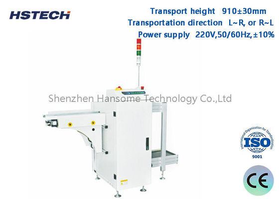 ZD Motorgetriebene Leichtplatten-PCB-Ausladen-Torre Transporthöhe 910 mm