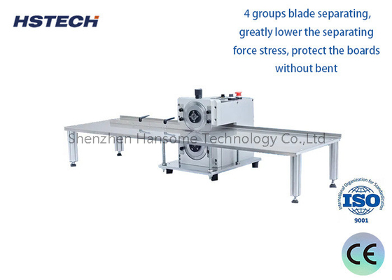 Ein guter Preis. 4 Gruppen Blade-Schritt-Schnitt-PCB-Abschlaggeräte mit verstellbarer Plattform Online