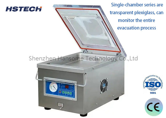 Ein guter Preis. Doppelsiegelnde Vakuumverpackungsmaschine mit Luftdruck für Halbleiter/IC-Rolle/Display Online