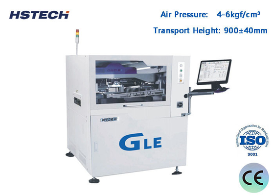 Ein guter Preis. SMT Schablonendruckmaschine mit 0,3 Tonhöhe CCD-Digitalkamera Hochpräzisions-automatischer Schmelzpaste-Drucker Online