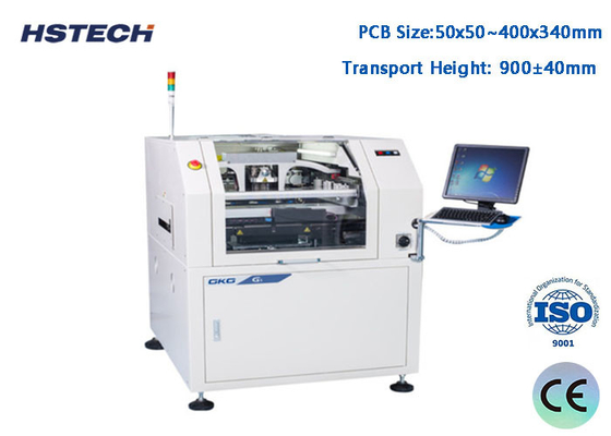 Ein guter Preis. GKG SMT Schablonendruckmaschine Fenster Betrieb Turmlicht 0,01mm Genauigkeit Automatischer Schablonendruckmaschine Online