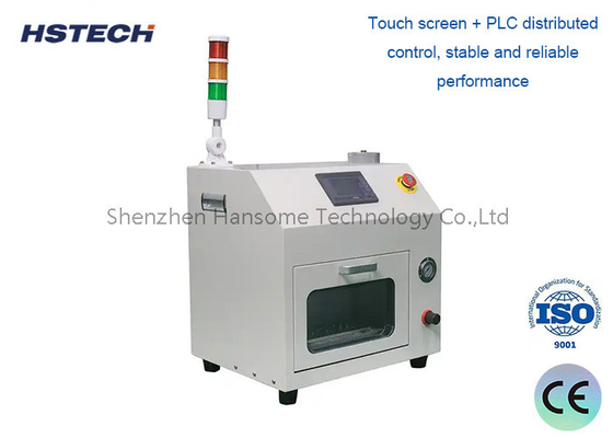 Ein guter Preis. SMT-Düsenreinigungsmaschine mit PLC-Touchscreen und grünem Farbdeckel Online