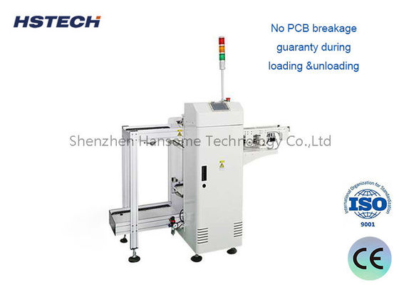 CE-zertifizierter PLC-gesteuerter PCB-Stacker-Entlader mit verstellbarer Breite