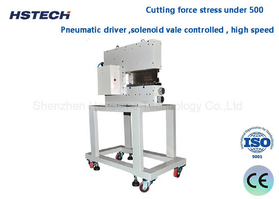 Ein guter Preis. Pneumatischer Treiber Elektromagnetische Schleife Hochgeschwindigkeitssteuerung Pneumatischer PCB-Abtrennungsgerät V-CUT PCB-Trenngerät HS-310L Online