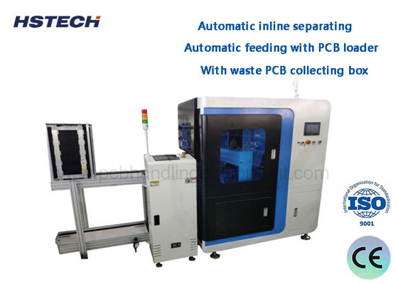 Ein guter Preis. Automatische Inline-V-Cut-PCB-Abschlaggeräte mit linearer und kreisförmiger Klinge Online