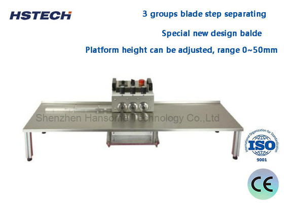 Ein guter Preis. 3 Gruppen Blade PCB Depanelizer Niedrige Belastung für LED-Streifenlicht HS-F306 Online