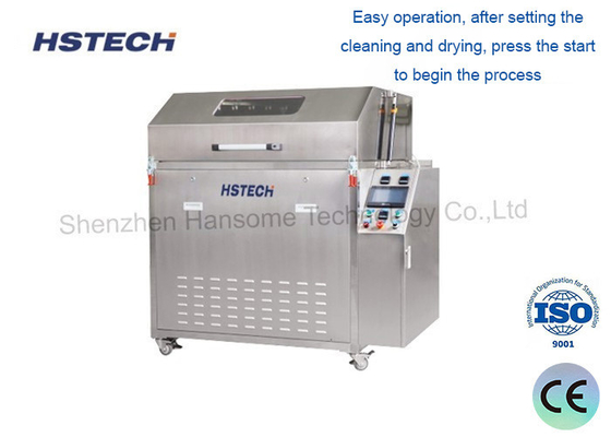 Ein guter Preis. Hochwertiger SMT-Schablonenreiniger Modell HS-600 mit Alkohollösemittel und Filtersystem auf 3 Ebenen Online