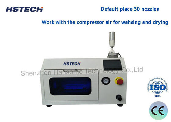 Touchscreen SMT-Reinigungsanlage SMT-Düsenreinigungsmaschine Max Reinigen 30 Düsen HS-801