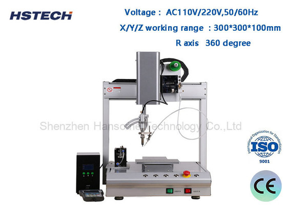 Ein guter Preis. Einfach doppelte Lötmaschine / Spitzenrotation verfügbar Schreibtisch Lötmaschine HS-S331R Online