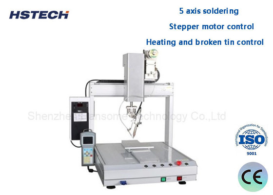 Ein guter Preis. Einzestation Desktop Automatische Lötmaschine 0,6~1,0mm Lötdraht Verarbeitungsdatum HS-S331R Online