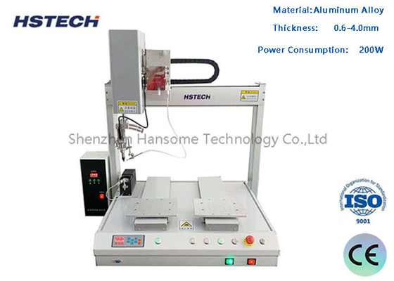 Ein guter Preis. Hochpräzise Lötmaschine für die Elektronikindustrie 5 Achsen Automatischer Lötroboter HS-S5331R Online
