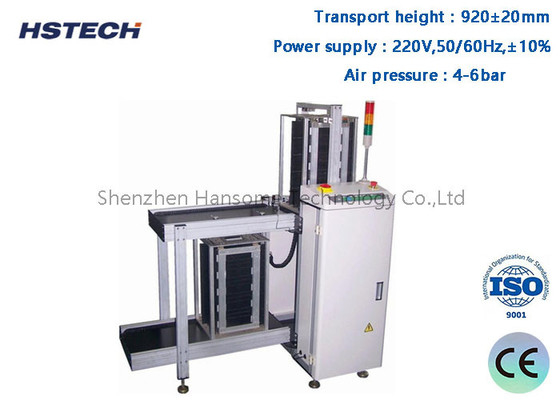 Ein guter Preis. 4-6 Stange 3 Magazinen SMT-Board-Lademaschine1200mm Länge mit 90 Grad Online