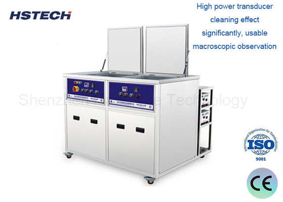Ein guter Preis. Doppeltank 3000W Heizleistung Ultraschallreinigungsmaschine für effizienten Reinigungsprozess Online