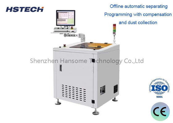 Ein guter Preis. Einzelplattform 60000RPM PC-Programmierung PCB Depaneling Trennmaschine Online