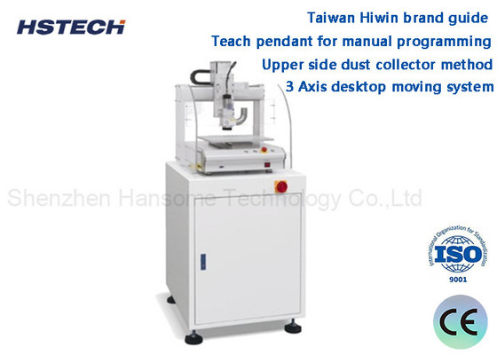 Ein guter Preis. Taiwan Hiwin Markenführer 3 Achsen Desktop Bewegungs-System Hochgeschwindigkeits-Routing Spindel Tisch PCBA Router Maschine HS-RM-F500 Online