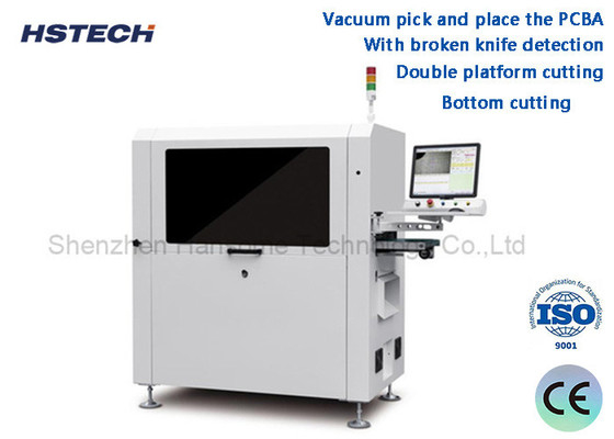 Ein guter Preis. Zweifachplatformschneiden mit gebrochenem Messer Erkennung Inline PCBA Router Maschine HS-ARX-811 Online