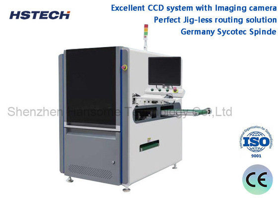 ESD Gürtel Inline PCBA Router Maschine mit SMEMA für runde und gerade Linienformen