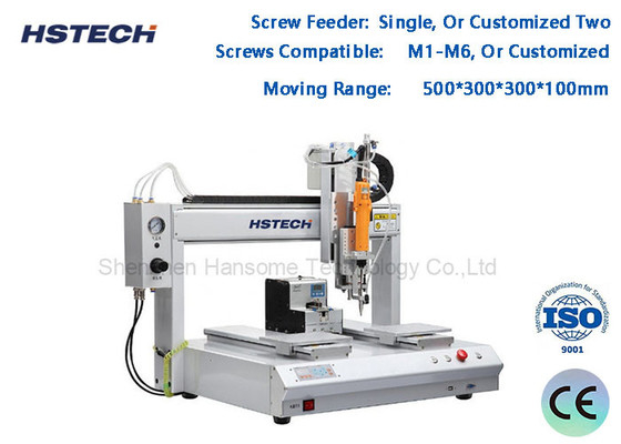 Ein guter Preis. Aluminiummaterial Schraubmaschine 4 Achsen-Kette bewegt sich geschlossener Schleife automatisch HS-SL5331 Online