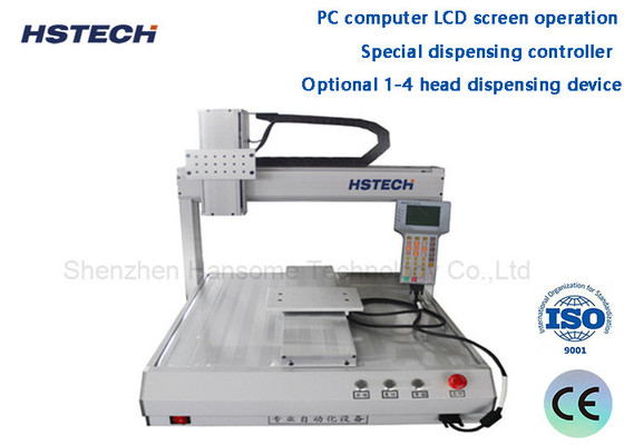 Ein guter Preis. Touchscreen 4Axis Klebeverteilmaschine Optional 1-4 Kopfverteilgerät Online