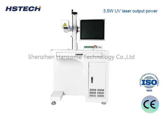 Ein guter Preis. 3W UV-Laser-Einheit PLC-Steuerung UV-Laser-Markierungsmaschine mit 4-6bar Online