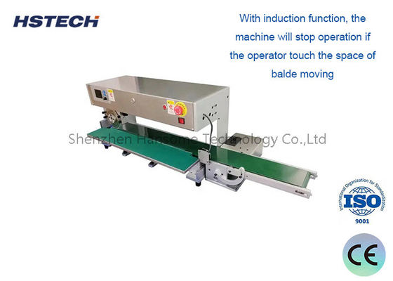 Ein guter Preis. Dauerhafte Blade Design V-Cut PCB Cutter Maschine PCB Depaneling Ausrüstung mit Induktionsfunktion Online